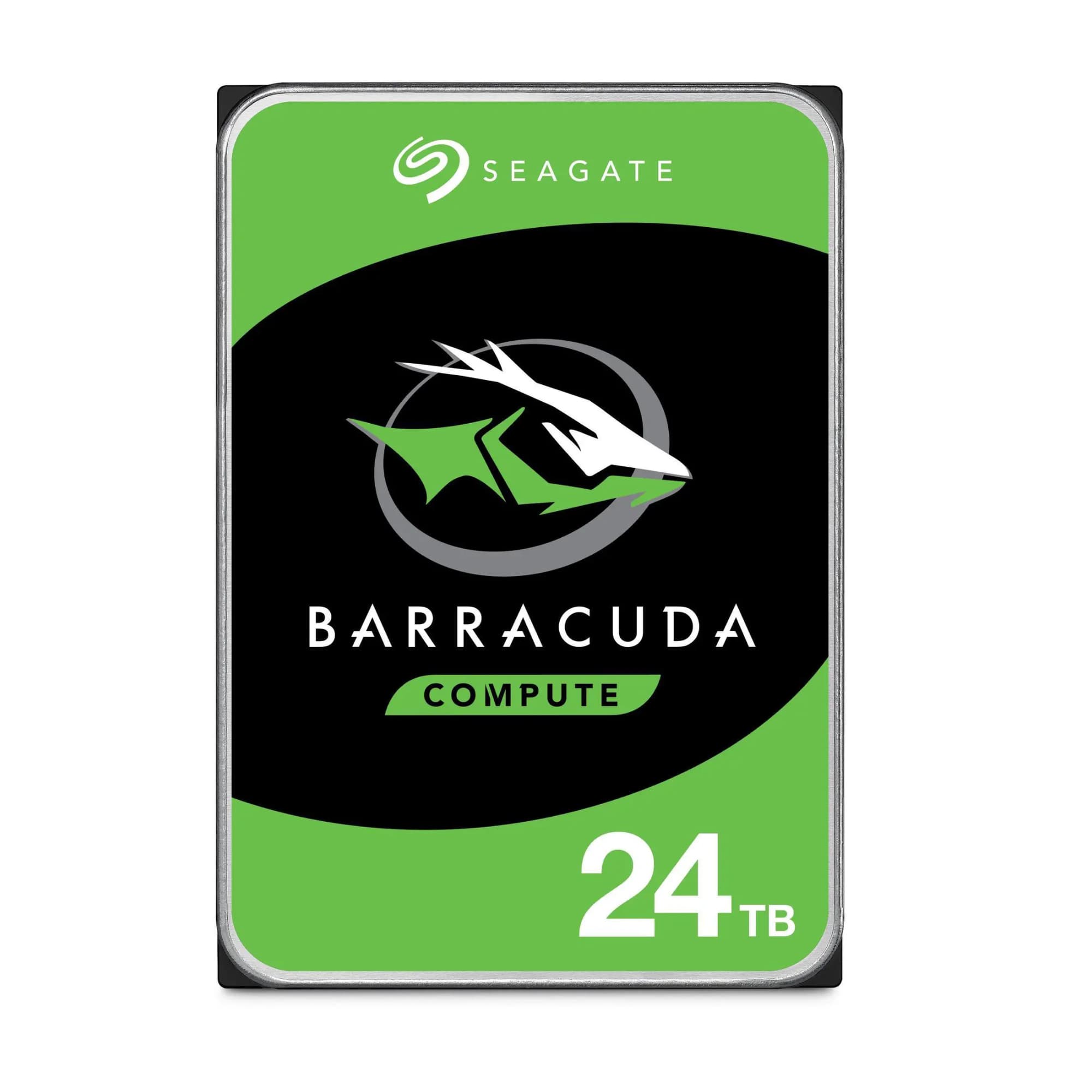 Seagate Seagate BarraCuda 24TB 512MB 3.5" SATA 6GB/s 7200 RPM Enterprise Internal Hard Drive - 24TB HDD